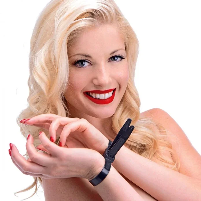 Misbehaved Black Zip Tie Police Cuffs – 5 Pack