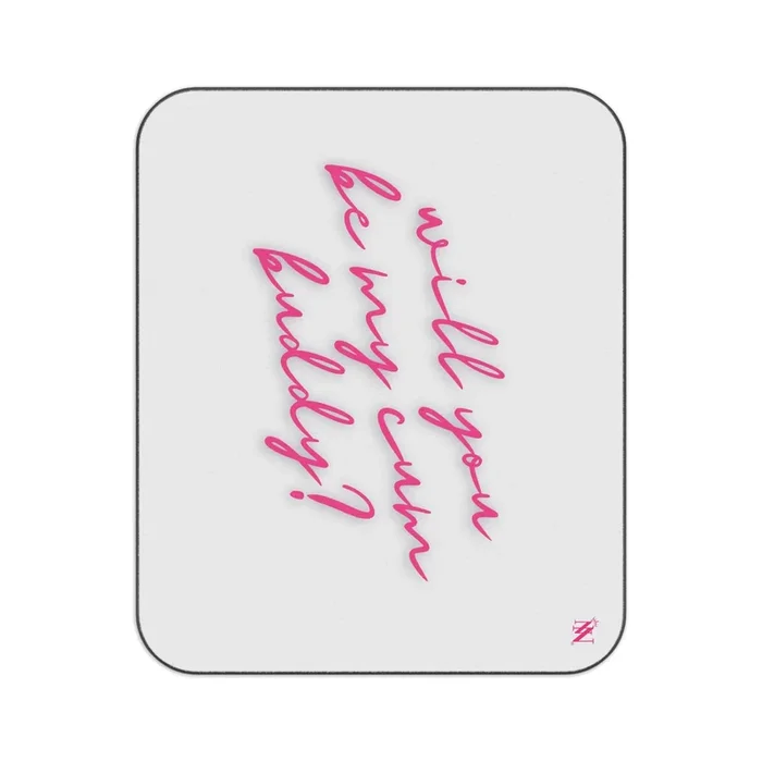 My Cum Buddy? | Mix Match Fun-Flirty Lovers’ Water-Resistant Blankets