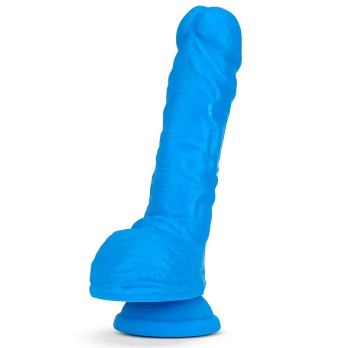 Neo Elite 9″ Silicone Dual Density Cock & Balls Dildo