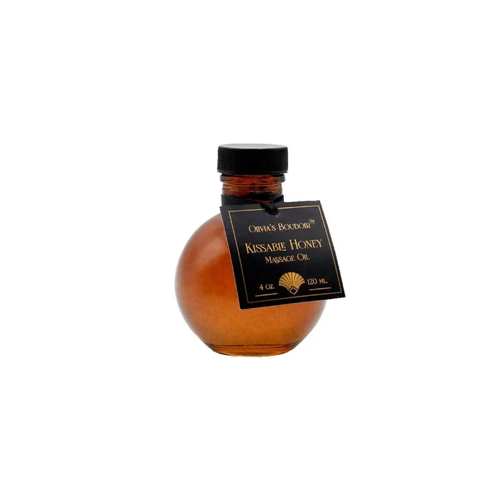 Olivia’s Boudoir Kissable Massage Oil Honey 4 oz.