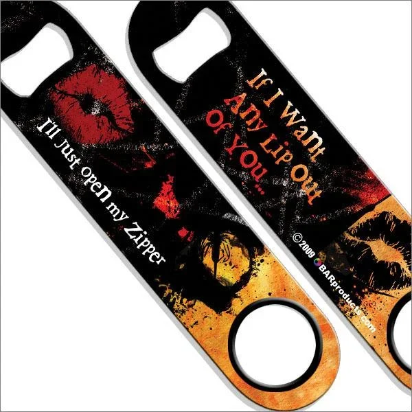 Open My Zipper Speed Bottle Opener