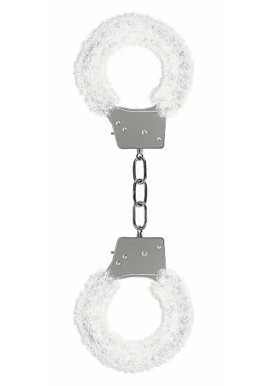 Ouch Beginner’s Handcuffs Furry White