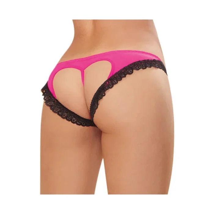 Panty – Medium – Hot Pink/ Black