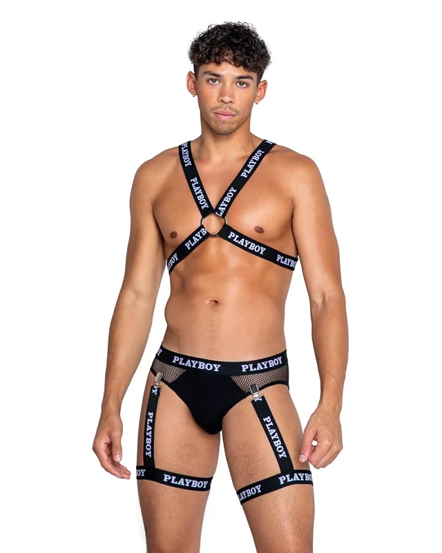 PBLI135 – Playboy Mens Dark Room Harness