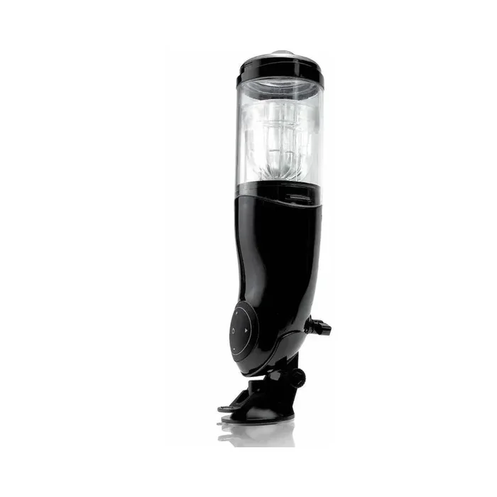 PDX Mega-Bator Ass Rechargeable Rotating Thrusting Stroker With Hands-Free Suction Cup