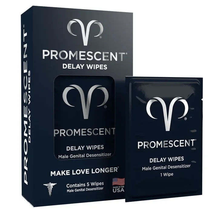 Promescent Delay Wipes – 5ct
