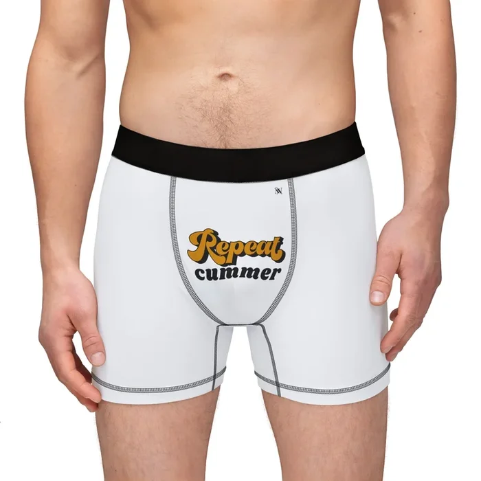 Repeat Cummer | Mix & Match Fun-Flirty Lovers’ Boxer Briefs