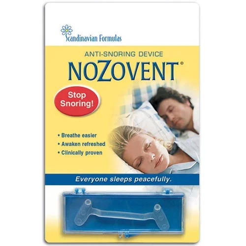 Scandinavian Formulas, Nozovent Anti-Snoring Device, 1 Count