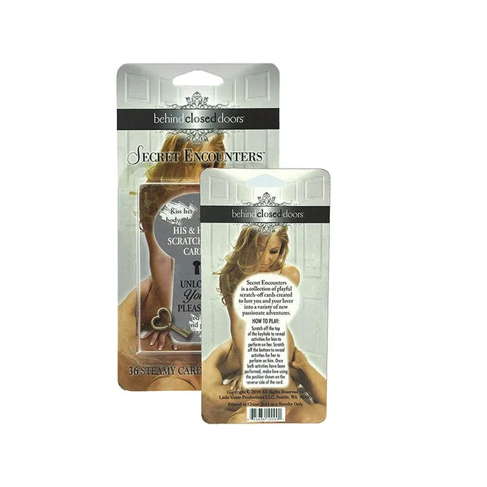 Secret Encounters Scratch-Off Cards