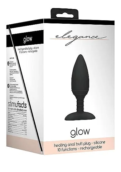 Shots Elegance Glow Heating Butt Plug