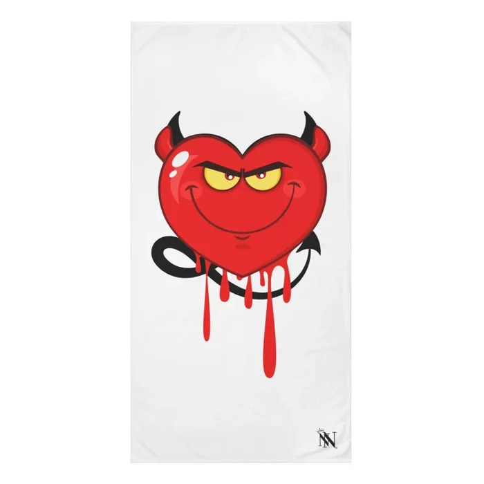 Slippery Little Devil | Mix & Match XL Fun-Flirty Lovers’ Towels
