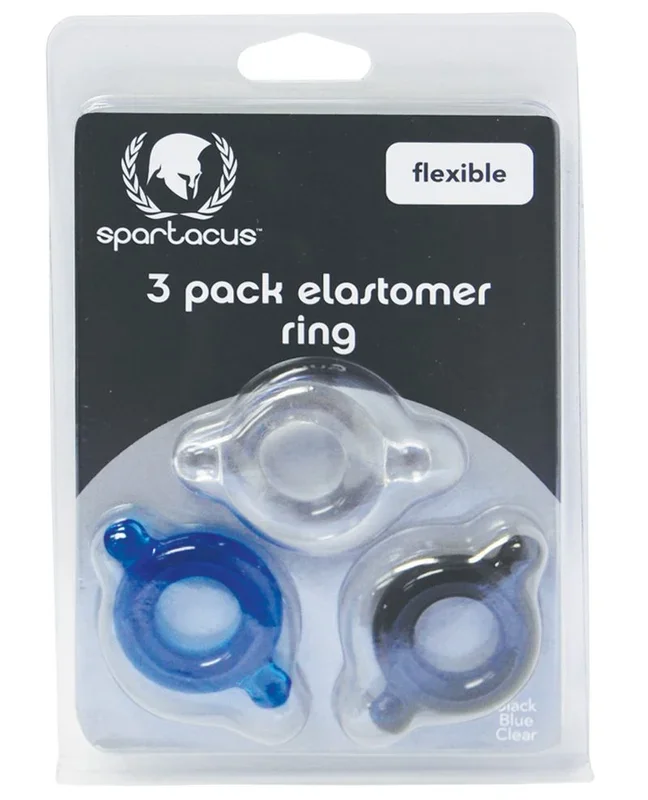 Spartacus 3-Pack Elastomer Ring Set