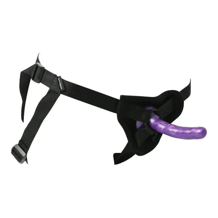 Sportsheets New Comer’s Strap-On Kit with Adjustable Harness & 5.5 in. Silicone Dildo