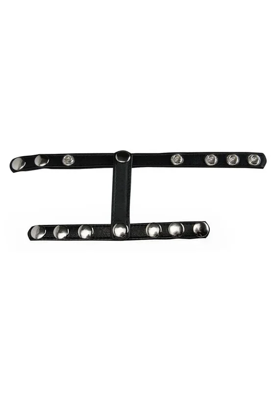 Strict Leather Snap-On Cock and Ball Harness