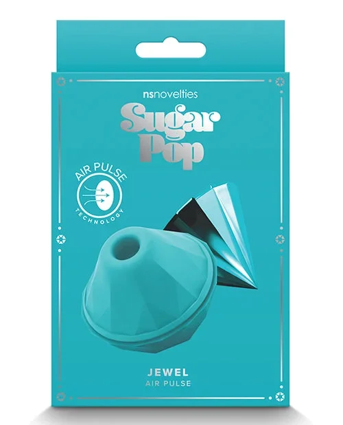 Sugar Pop Jewel Air Pulse Vibrator – Teal