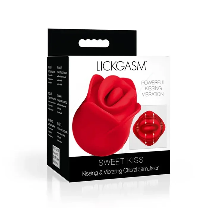 Sweet Kiss Kissing & Vibrating Rose Vibe