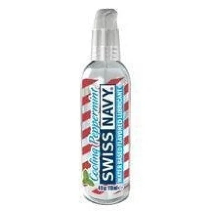 Swiss Navy Candy Cane Cooling Peppermint 4 Oz