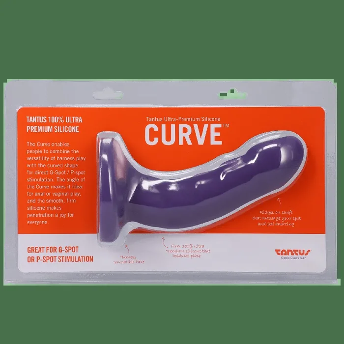 Tantus Curve Dildo Amethyst