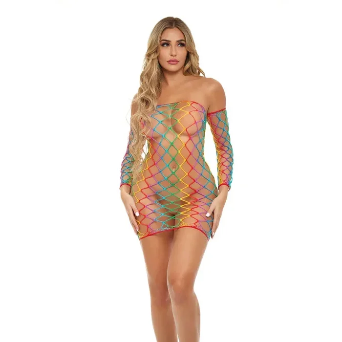 Taste the Rainbow Dress and Sleeves – Rainbow