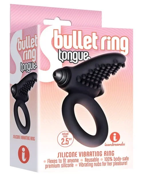 The 9’s S Bullet Ring – Tongue
