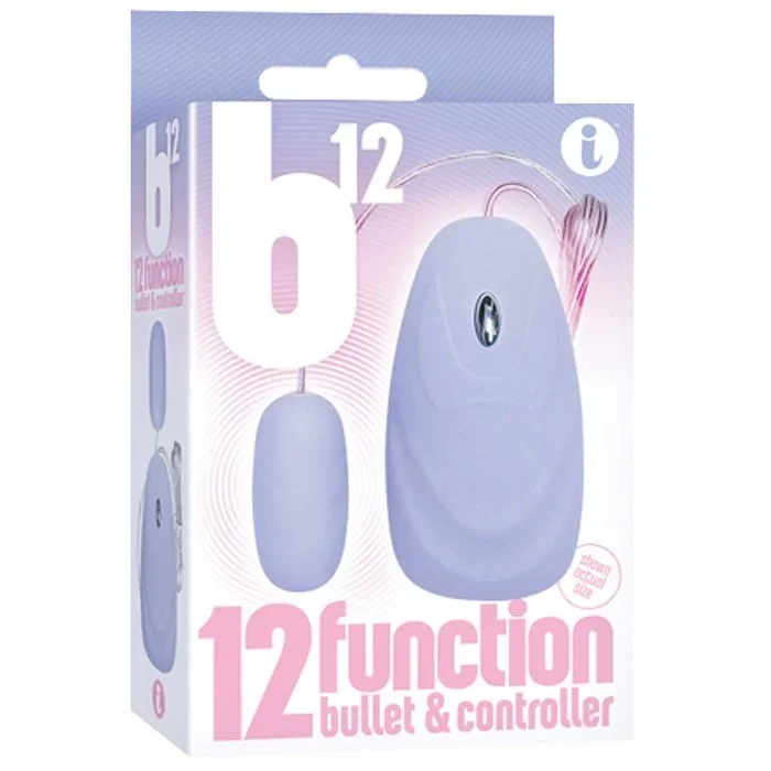 The Nines B12 Bullet Baby Blue Waterproof Remote Vibrator