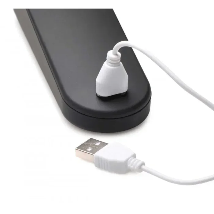 Thunder Wand 72x Silicone Heating Wand Massager – Black