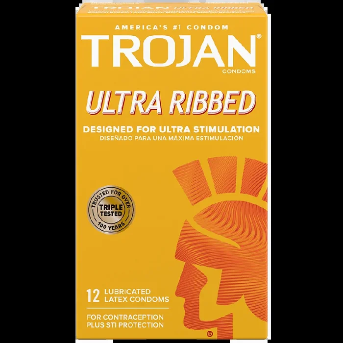Trojan Ultra Ribbed Condoms