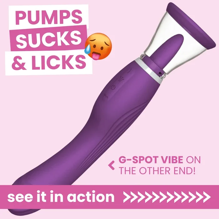 Ultimate Tongue Licker – Powerful Dual-Ended Vibrator & Sucking Tongue!