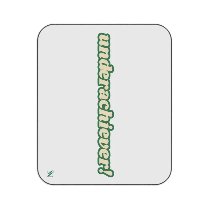 Under Achiever! | Mix Match Fun-Flirty Lovers’ Water-Resistant Blankets