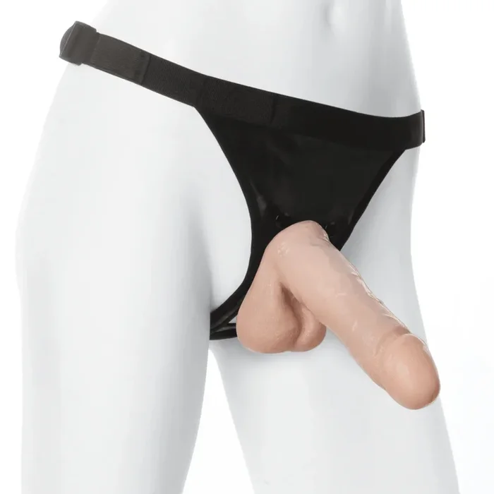 Vac-U-Lock Realistic® Cock – With Ultra Harness