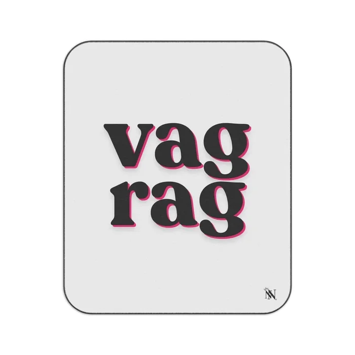 Vag Rag | Mix Match Fun-Flirty Lovers’ Water-Resistant Blankets