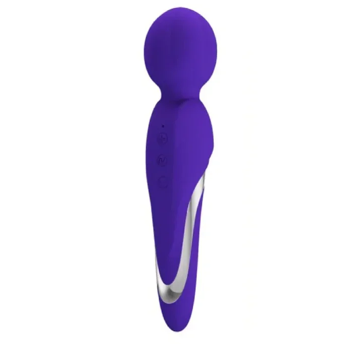 Walter Super Soft Silicone Wand – Violet