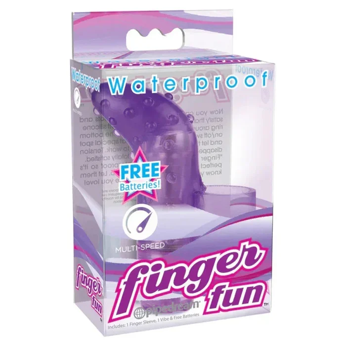 Waterproof Finger Fun – Purple