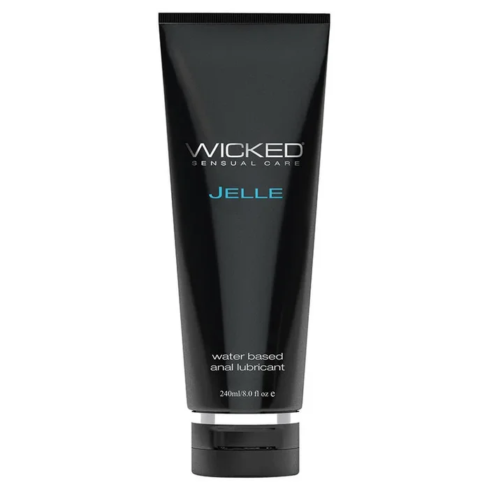 Wicked Jelle Waterbased Anal Gel 8oz