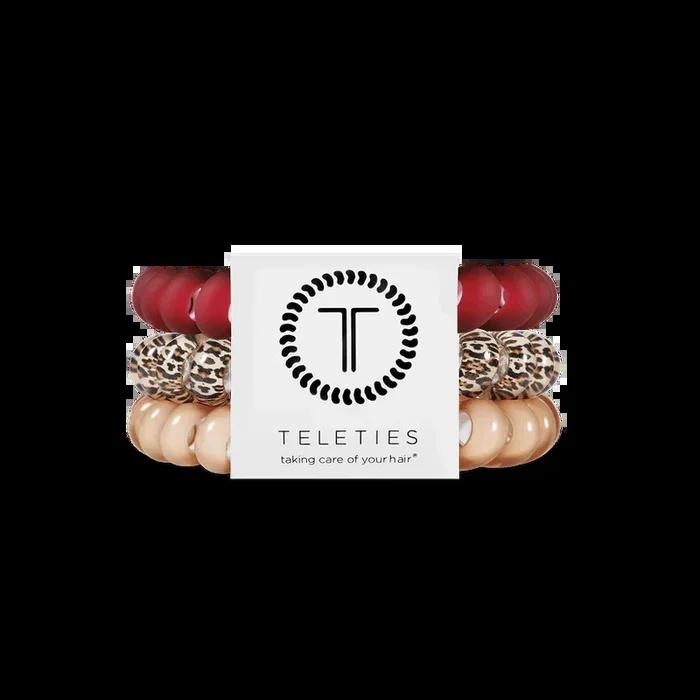 Wild Side Set of 3 Large Hair Teleties