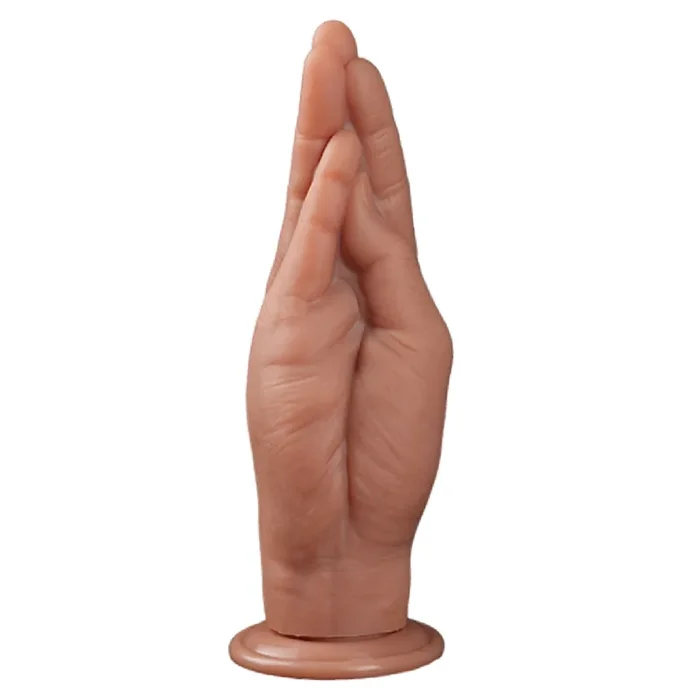 With Suction Cup and Medium Hardness Silicone Hand Plug