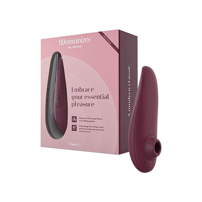 Womanizer Classic 2 Clitoral Stimulator – Bordeaux