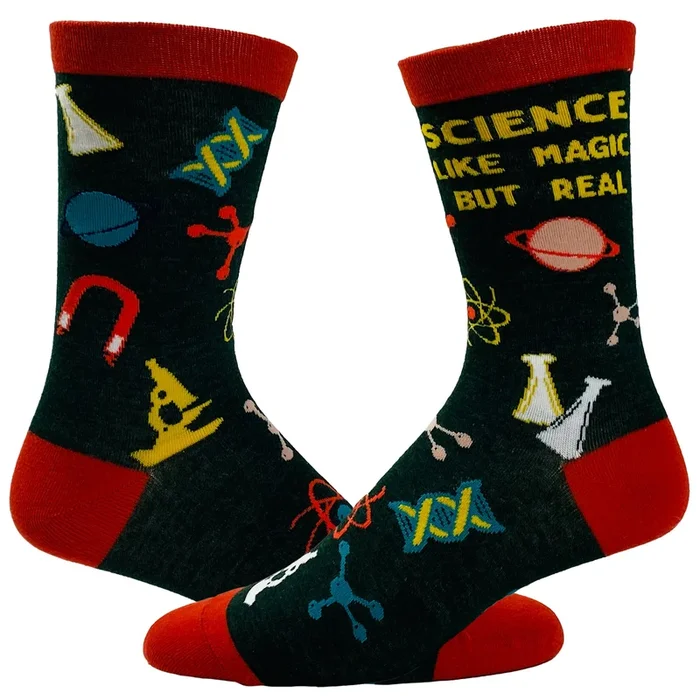 Women’s Science Like Magic But Real Socks