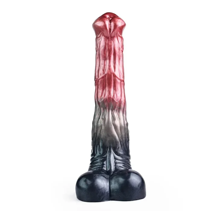 Xanthos 10 Inch Silicone Horse Dildo with Balls