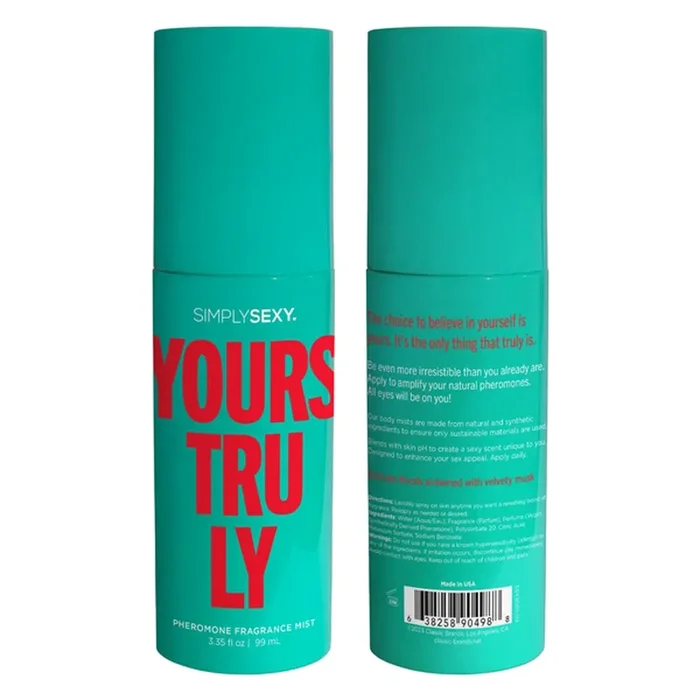 Yours Truly – Pheromone Fragrance Mists 3.35 Oz